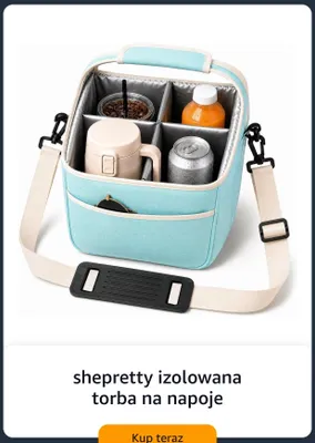 Torba izolowana na napoje Shepretty promocja w Amazon