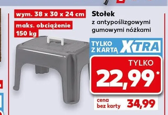 Stołek promocja w Kaufland