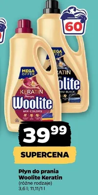 Płyn do prania Woolite Keratin promocja w Netto