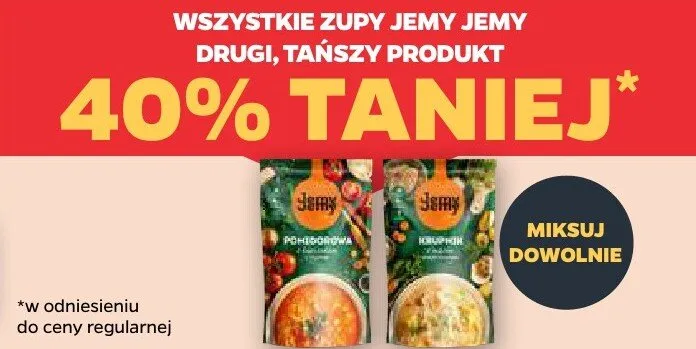 Wszystkie zupy Jemy Jemy promocja w Netto