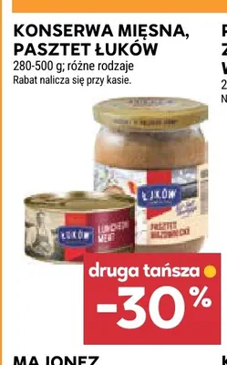 Konserwa mięsna Łuków promocja w Stokrotka