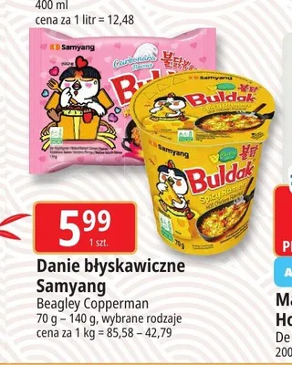 Danie błyskawiczne Samyang promocja w Leclerc