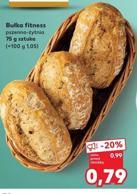 Bułka fitness pszenno-żytnia promocja w Kaufland