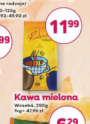 Kawa mielona Woseba promocja w Bliski
