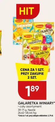 Galaretka Winiary Truskawkowa promocja w Chata Polska