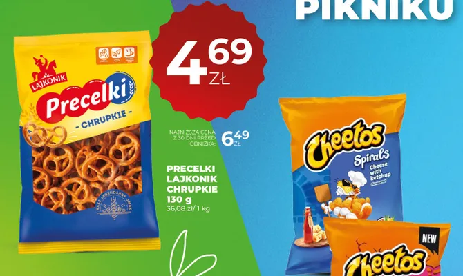 Precelki chrupkie promocja w Duży Ben