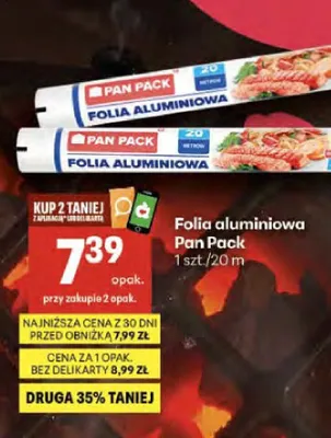 Folia aluminiowa promocja w Delikatesy Centrum