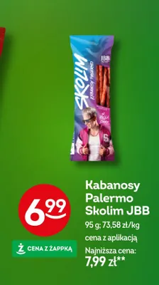 Kabanosy Palermo Skolim JBB promocja w Żabka