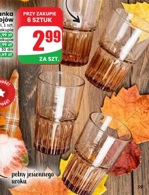 Szklanka do napojów 380 ml promocja w Dino
