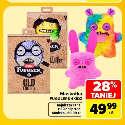 Maskotka Fugglers 4Kidz promocja w Carrefour