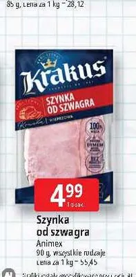 Szynka od szwagra Krakus promocja w Leclerc