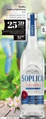 Wódka Soplica Szlachetna promocja w POLOmarket