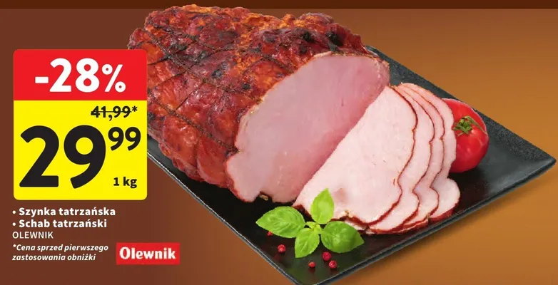 Szynka tatrzańska promocja w Intermarche