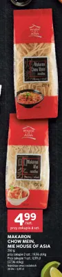 Makaron Chow Mein House of Asia promocja w Stokrotka