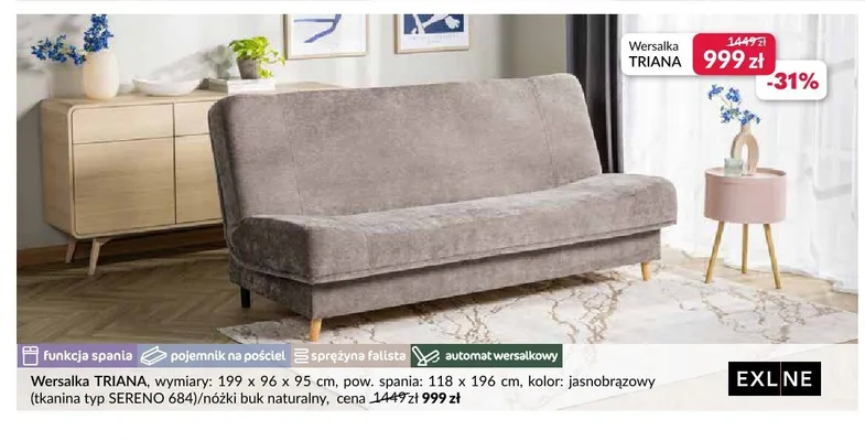Wersalka Triana promocja w Salony Agata