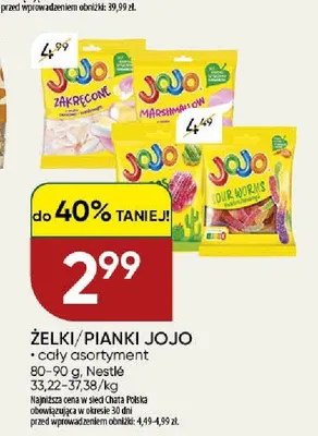 Żelki Jojo Sour Worms promocja w Chata Polska