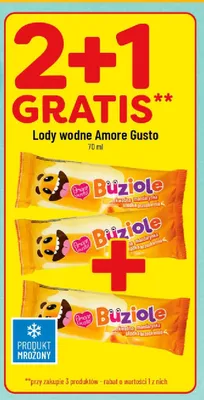 Lody wodne Buziole Amore Gusto promocja w POLOmarket