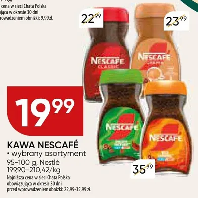 Kawa Nescafé promocja w Chata Polska