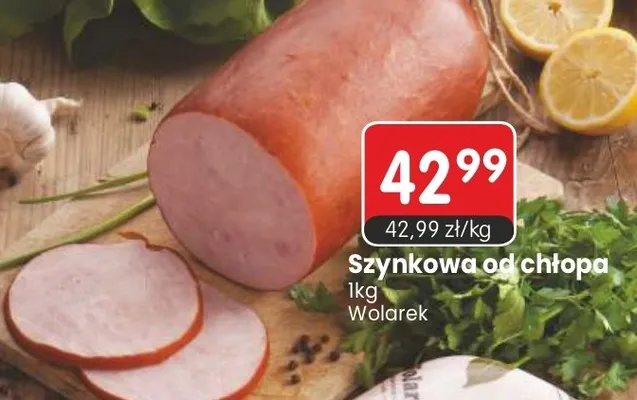Szynkowa od chłopa Wolarek promocja w Market Point