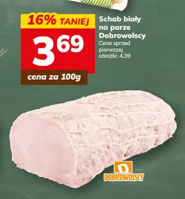 Schab biały na parze Dobrowolscy promocja w Hitpol