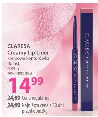 Creamy Lip Liner kremowa konturówka do ust promocja w Hebe