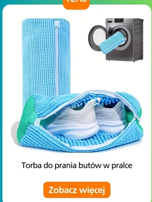 Torba do prania butów w pralce promocja w Temu