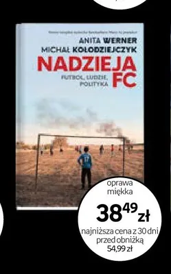 Książka Nadzieja FC oprawa miękka promocja w Empik