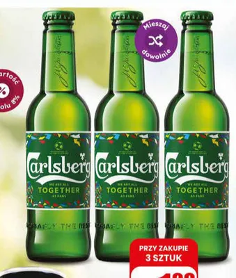 Piwo Carlsberg promocja w Dino