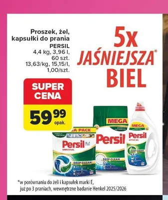Kapsułki do prania Persil promocja w Carrefour