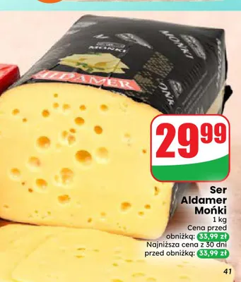 Ser aldamer Mońki promocja w Dino