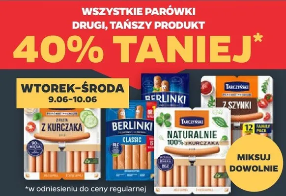 Parówki Berlinki Classic promocja w Netto