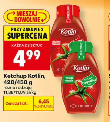 Ketchup Kotlin pikantny promocja w Biedronka