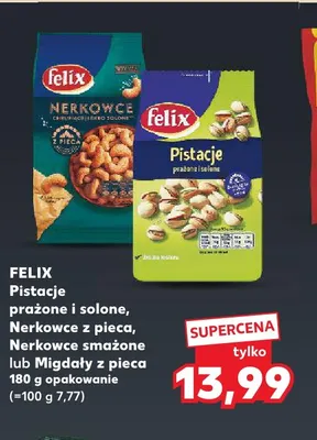Migdały z pieca Felix promocja w Kaufland