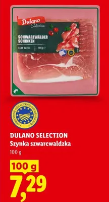 Szynka szwarcwaldzka Dulano Selection promocja w Lidl