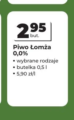 Piwo bezalkoholowe Łomża promocja w Odido