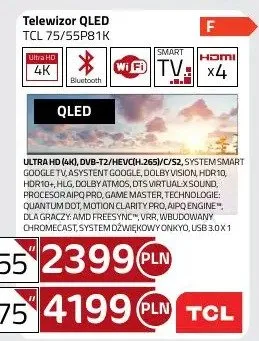 Telewizor QLED TCL promocja w kakto.pl