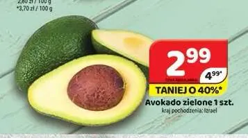 Awokado zielone promocja w Delfin