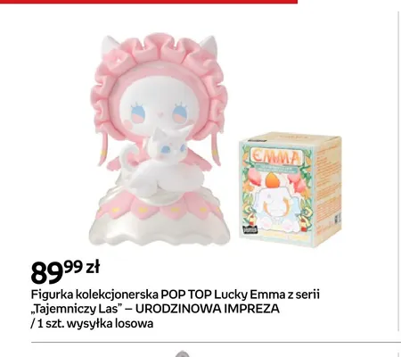Figurka kolekcjonerska POP TOP Lucky Emma z serii Tajemniczy Las Urodzinowa Impreza promocja w Empik