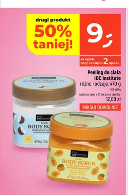Peeling do ciała IDC Institute Sugar Body Scrub Papaya and Mango promocja w Dealz