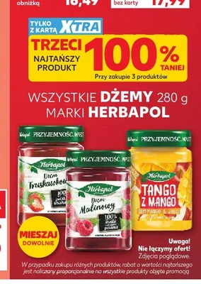 Dżem Tango z Mango Herbapol 280g promocja w Kaufland