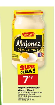 Majonez Dekoracyjny Winiary promocja w Twój Market