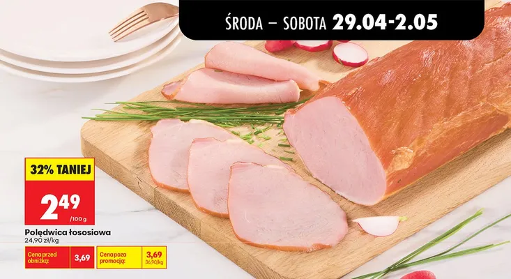 Polędwica łososiowa promocja w Biedronka