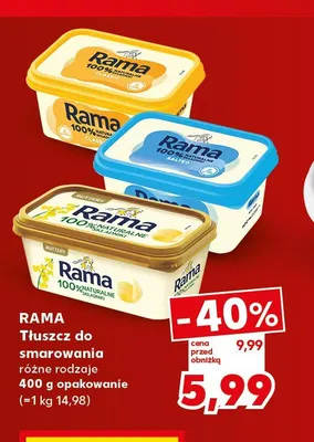 Tłuszcz do smarowania Rama promocja w Kaufland
