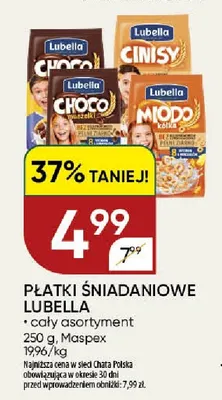 Płatki śniadaniowe Lubella promocja w Chata Polska