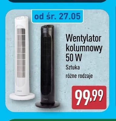 Wentylator kolumnowy 50W promocja w Aldi