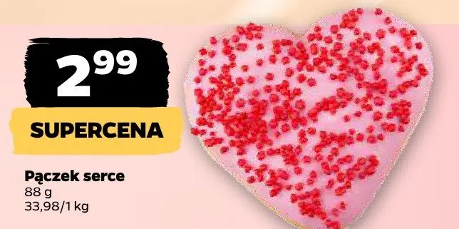 Pączek serce Netto promocja w Netto