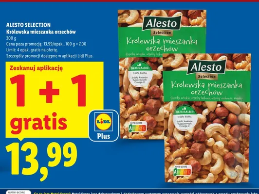 Królewska mieszanka orzechów promocja w Lidl