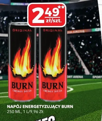 Napój energetyzujący Burn Original promocja w Top Market