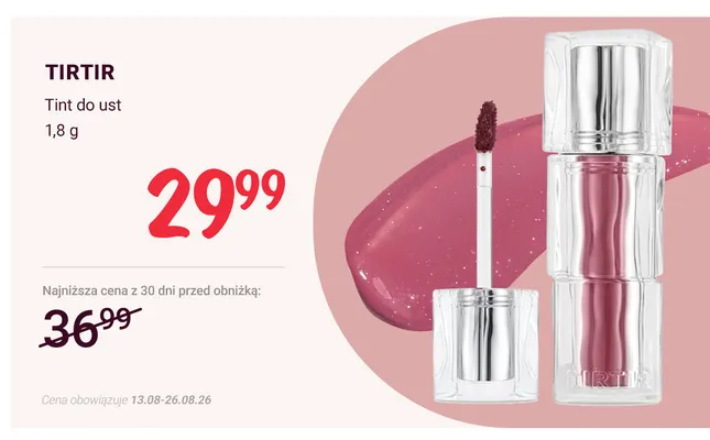Tint do ust Tirtir promocja w Rossmann