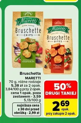 Bruschetta Maretti Mediterranean Vegetables promocja w Carrefour